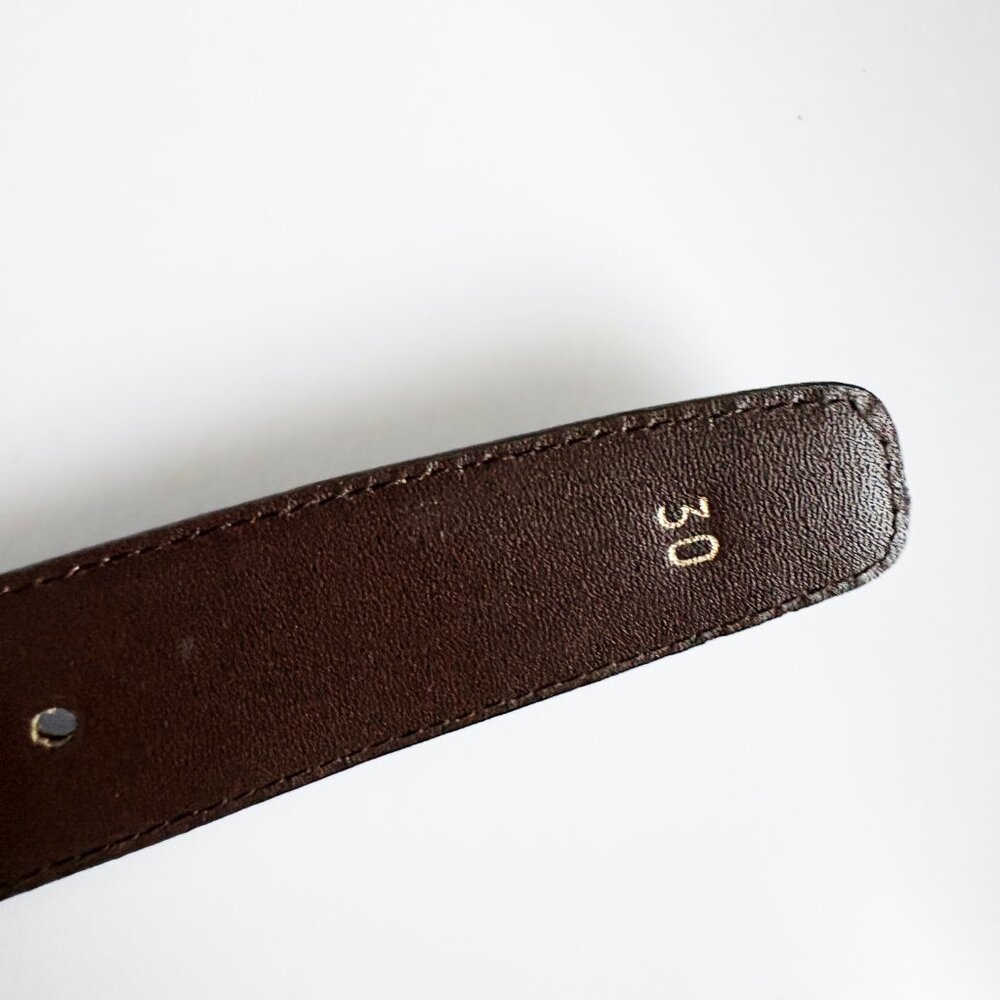 Stefano Vernizzi by Parma Belt Mens Diamante Brown Alligator - Picture 8 of 10